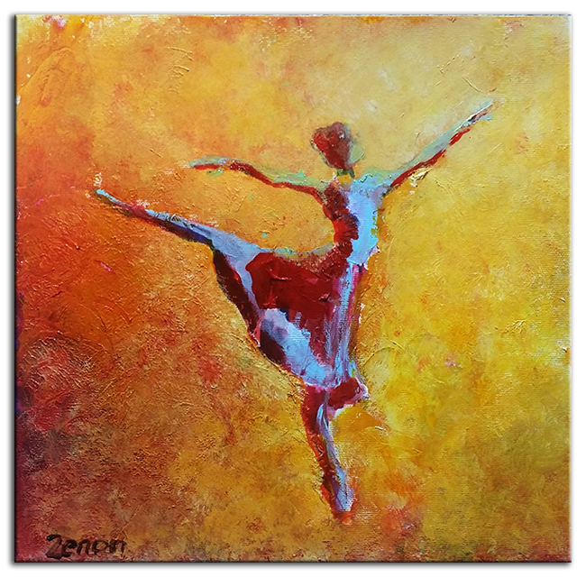 Close to my heart  80x80cm