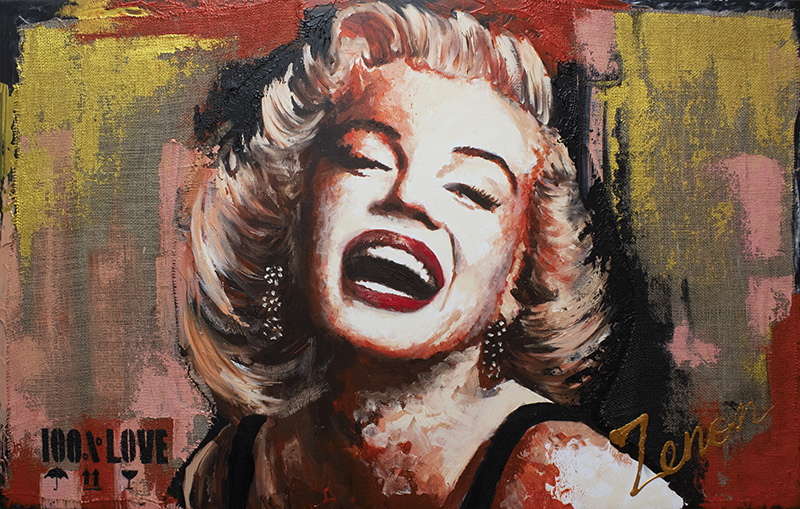 Marilyn Monroe 90 x140 cm