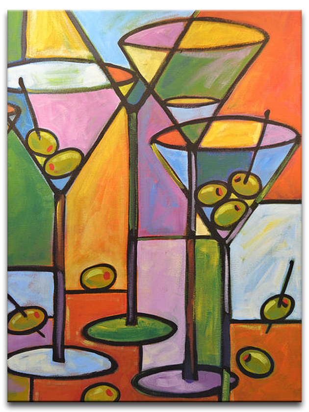 Martini with love 60 x 80 cm